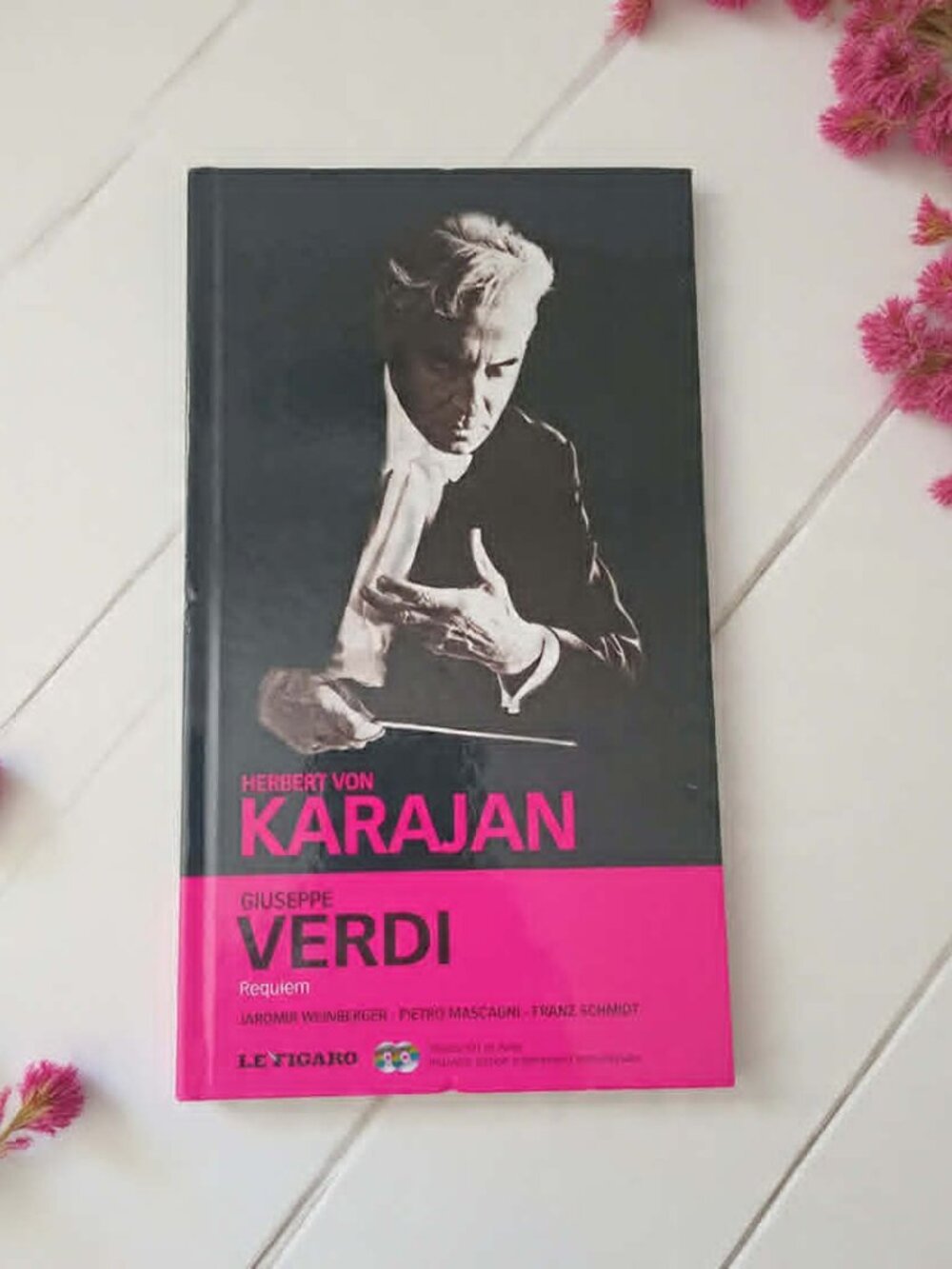 Karajan / Verdi Requiem French Classical Music Booklet with 2-CD Set
